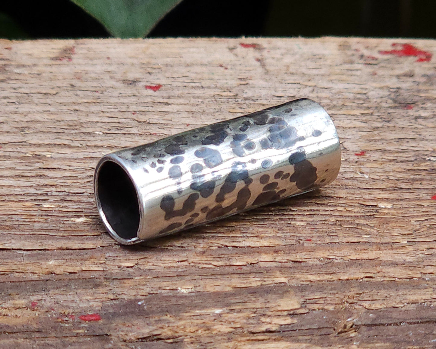 Textured Two-tone Sterling Silver Hair Cuff