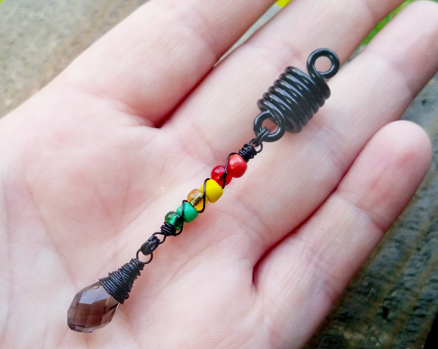 Rasta Dread Bead