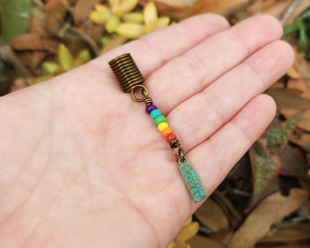 Made with Love Pride Dread Bead