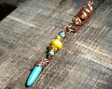 A close up of the beads on a Bohemian Style Loc Bead.